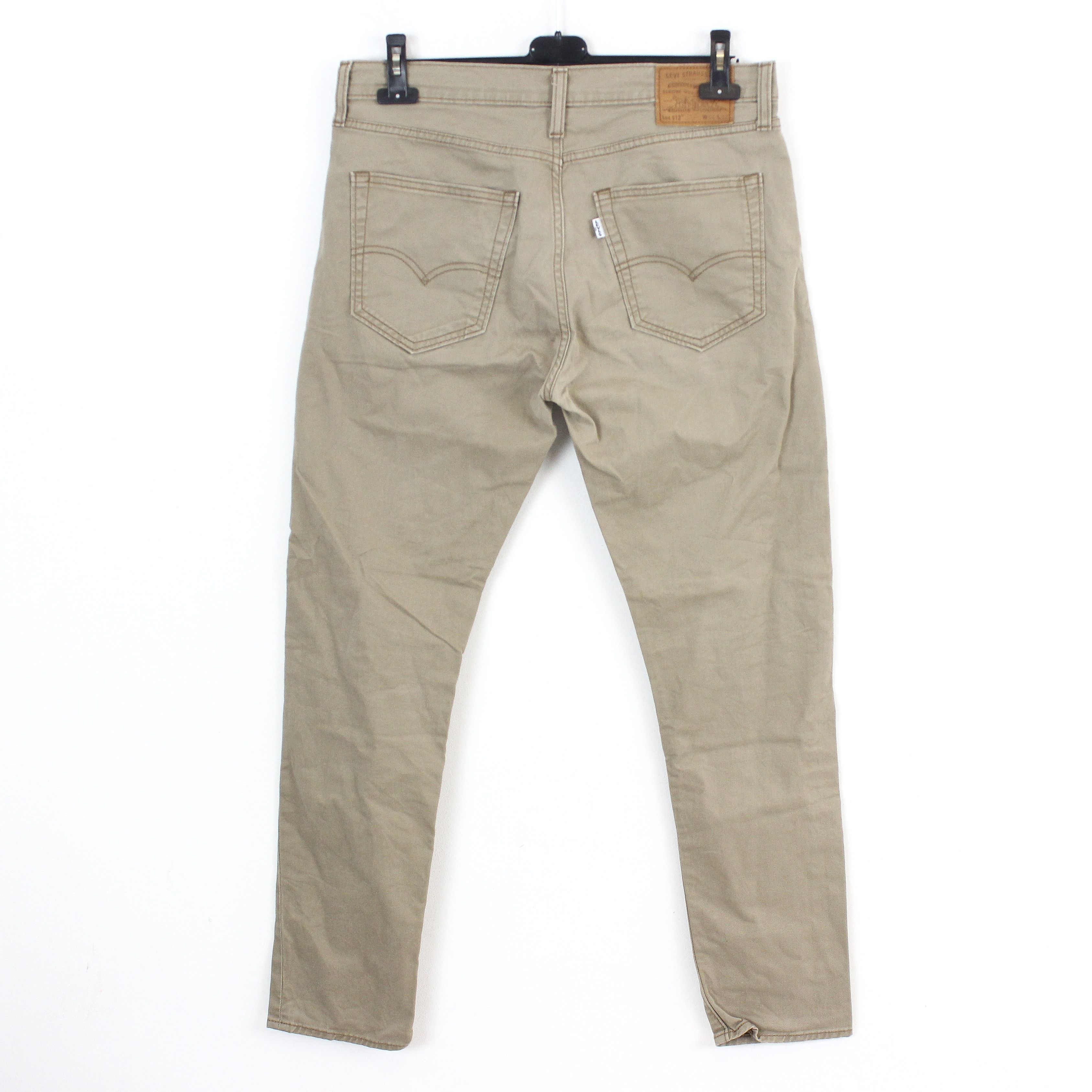 Levi's PREMIUM Big E 512 W34 L32 Slim Tapered Jeans Pants Stretchy Size US 34 / EU 50 - 3 Thumbnail