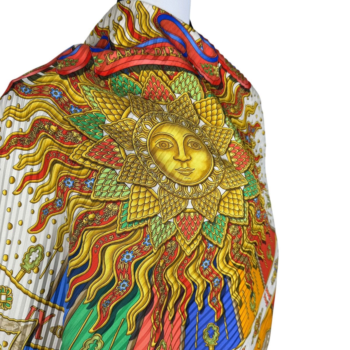 Hermes 🔥HERMES CAPE DIEM BY JOACHIM METZ SCARF Size ONE SIZE - 4 Thumbnail