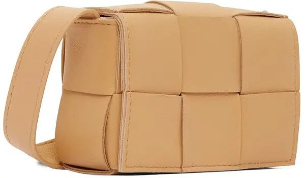 Bottega Veneta o1loc1c0824 Size: OS / Leather Cross-Body Mini Bag in Peach Size ONE SIZE - 2 Thumbnail