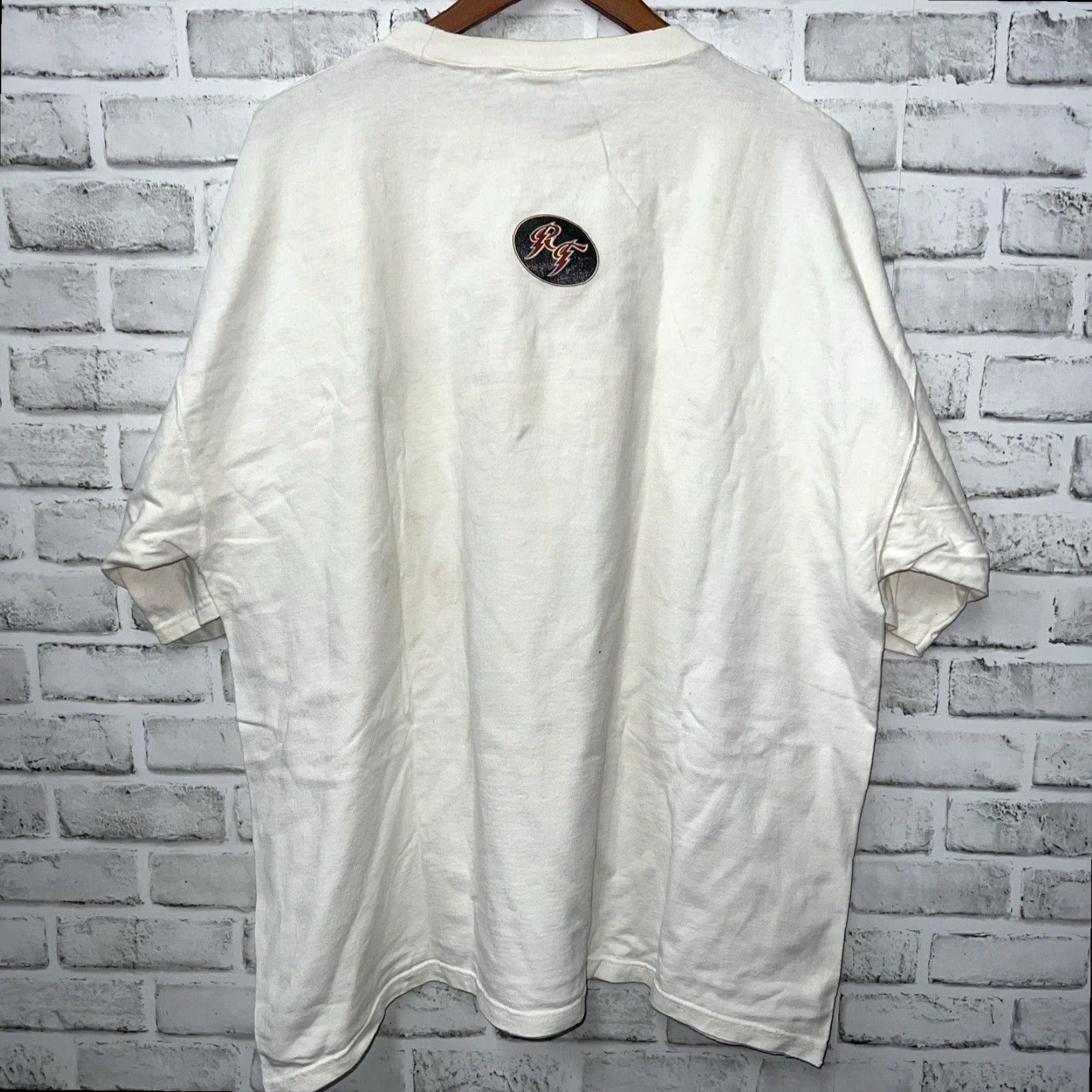 Vintage VINTAGE Santee Radio Flyer Heavyweight White T-Shirt Adult XL Mens USA Size US XL / EU 56 / 4 - 4 Thumbnail