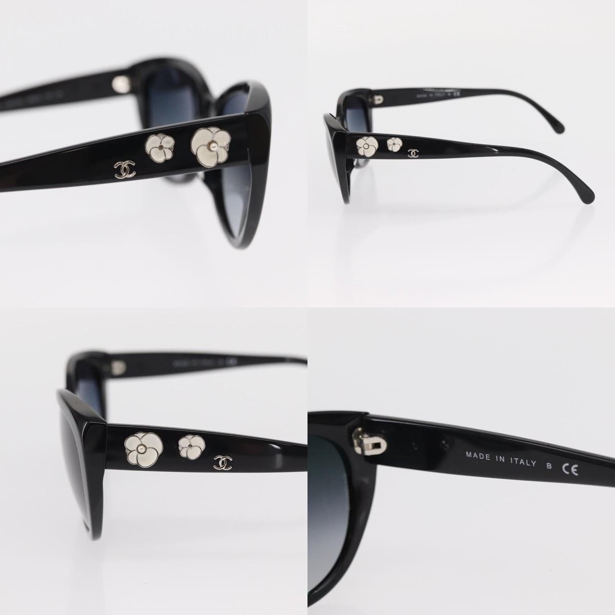 Chanel Chanel CC Plastic Sunglasses Size ONE SIZE - 4 Thumbnail