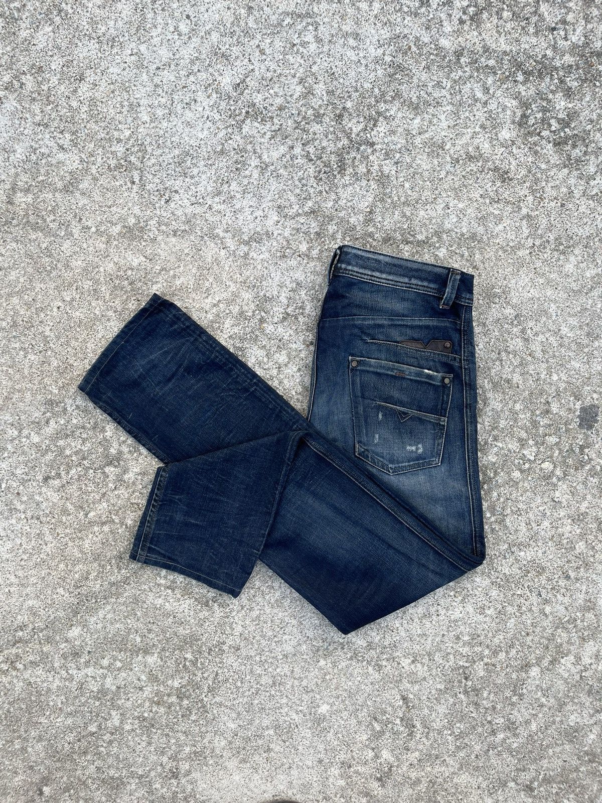 Designer × Diesel 🔥 Diesel Industry Distressed Denim Streetwear W32🔥 Size US 32 / EU 48 - 21 Thumbnail
