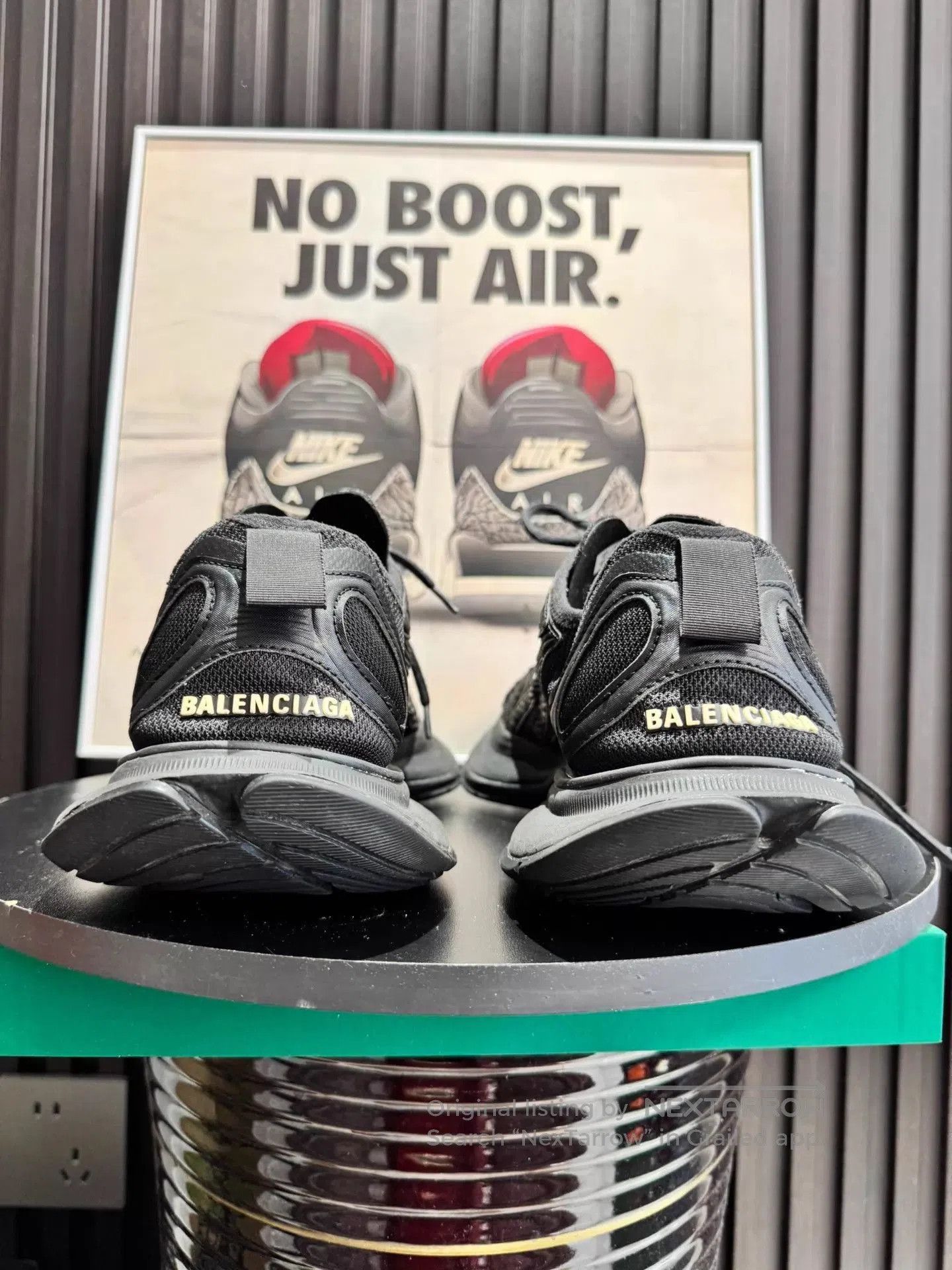 Balenciaga Black Low-Top Sneakers Size 9. Size US 9 / EU 42 - 5 Thumbnail