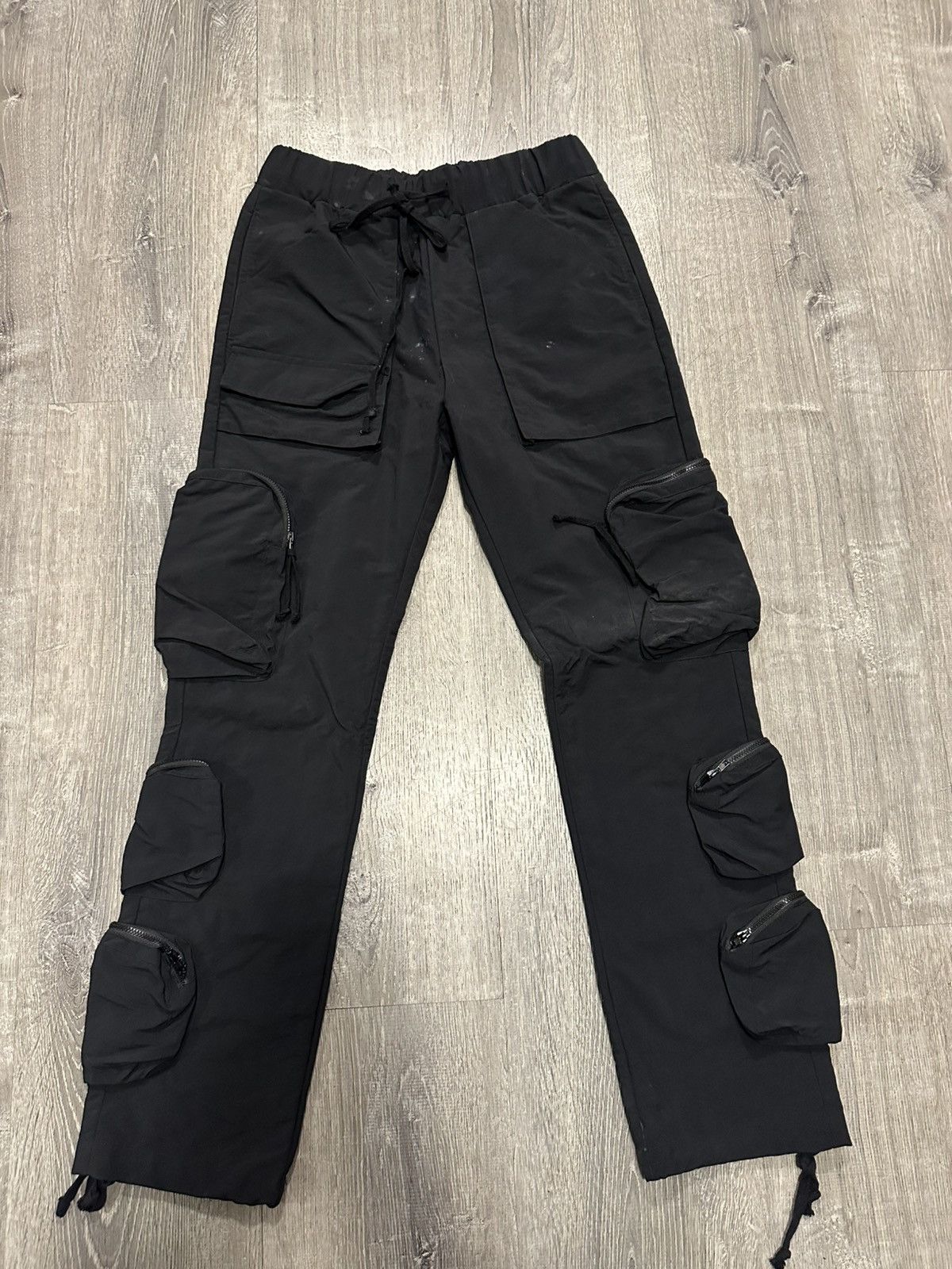 jacov jacov black cargo pants Size US 30 / EU 46 - 1 Thumbnail