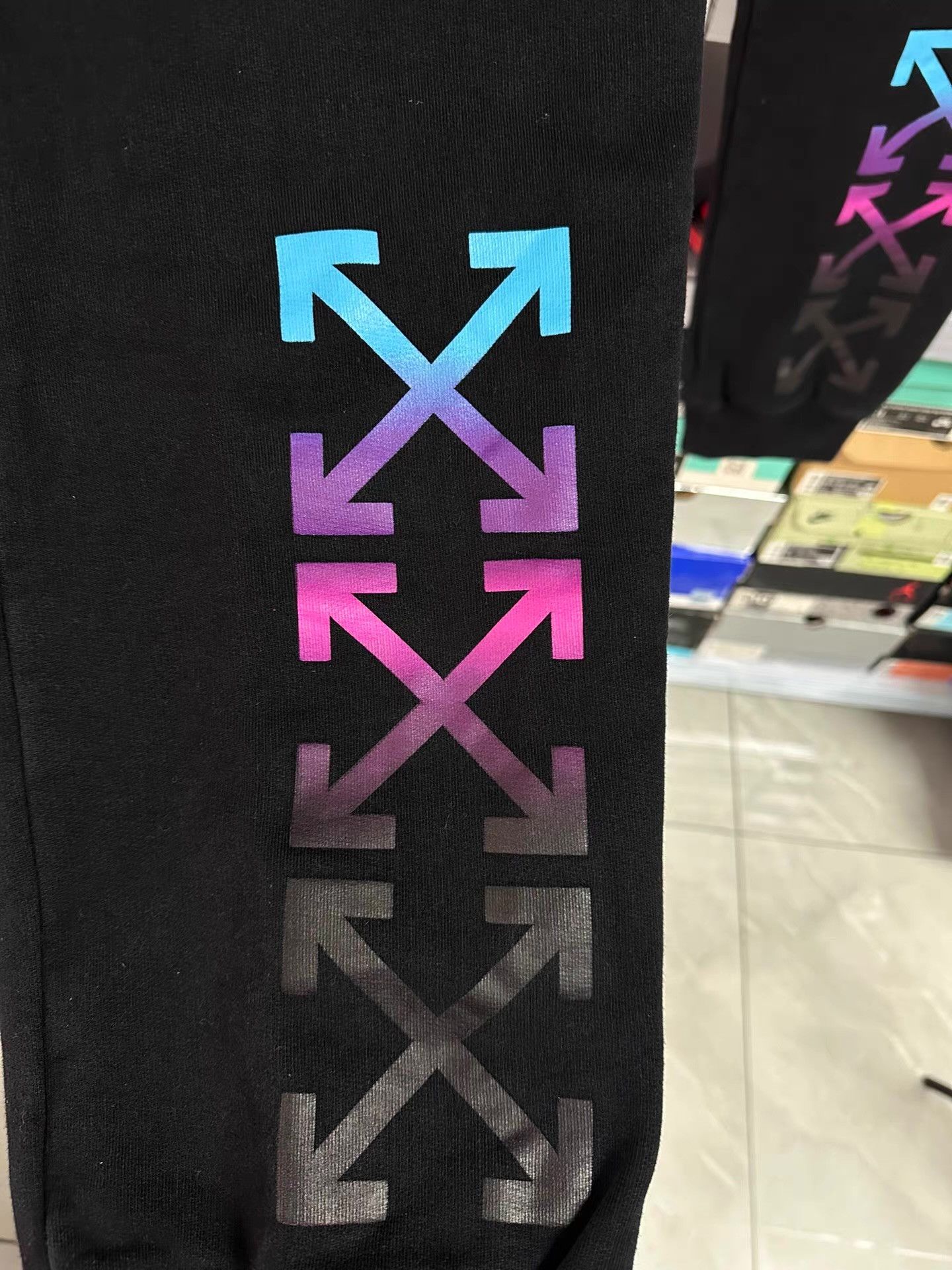 Off-White Off-White Blue Label Sweatpants Ｑ20 Size US 34 / EU 50 - 5 Thumbnail