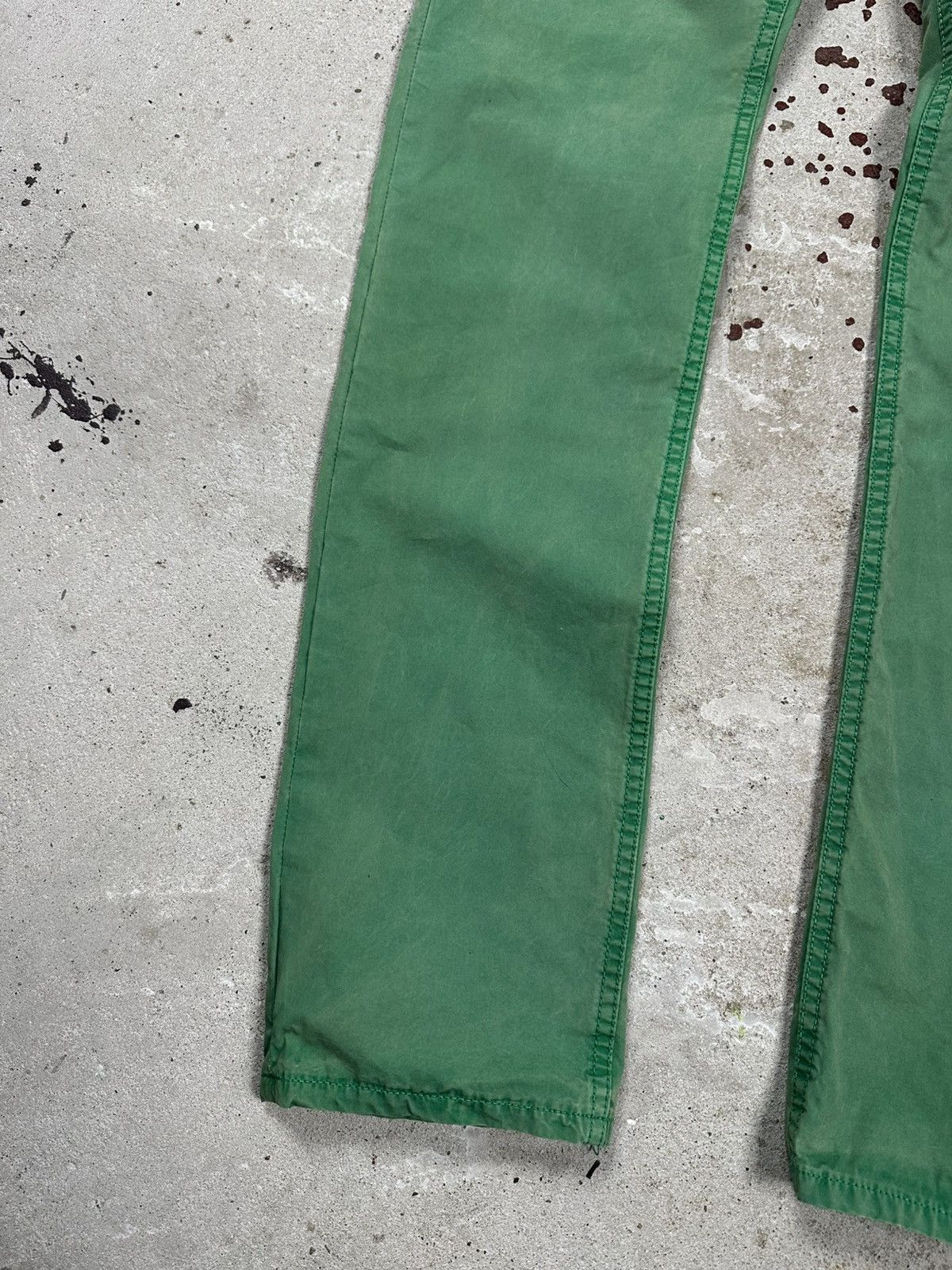 Polo Ralph Lauren × Ralph Lauren × Vintage Vintage Y2K Polo Ralph Lauren Washed Green Pants Size US 30 / EU 46 - 11 Thumbnail
