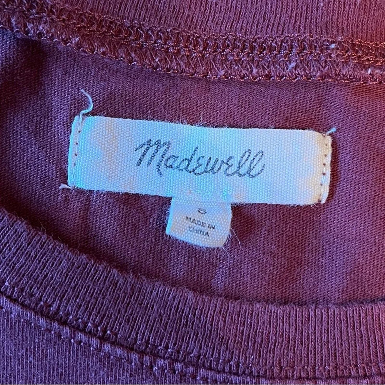 Madewell Madewell Northside long sleeve t-shirt, size small Size S / US 4 / IT 40 - 2 Thumbnail