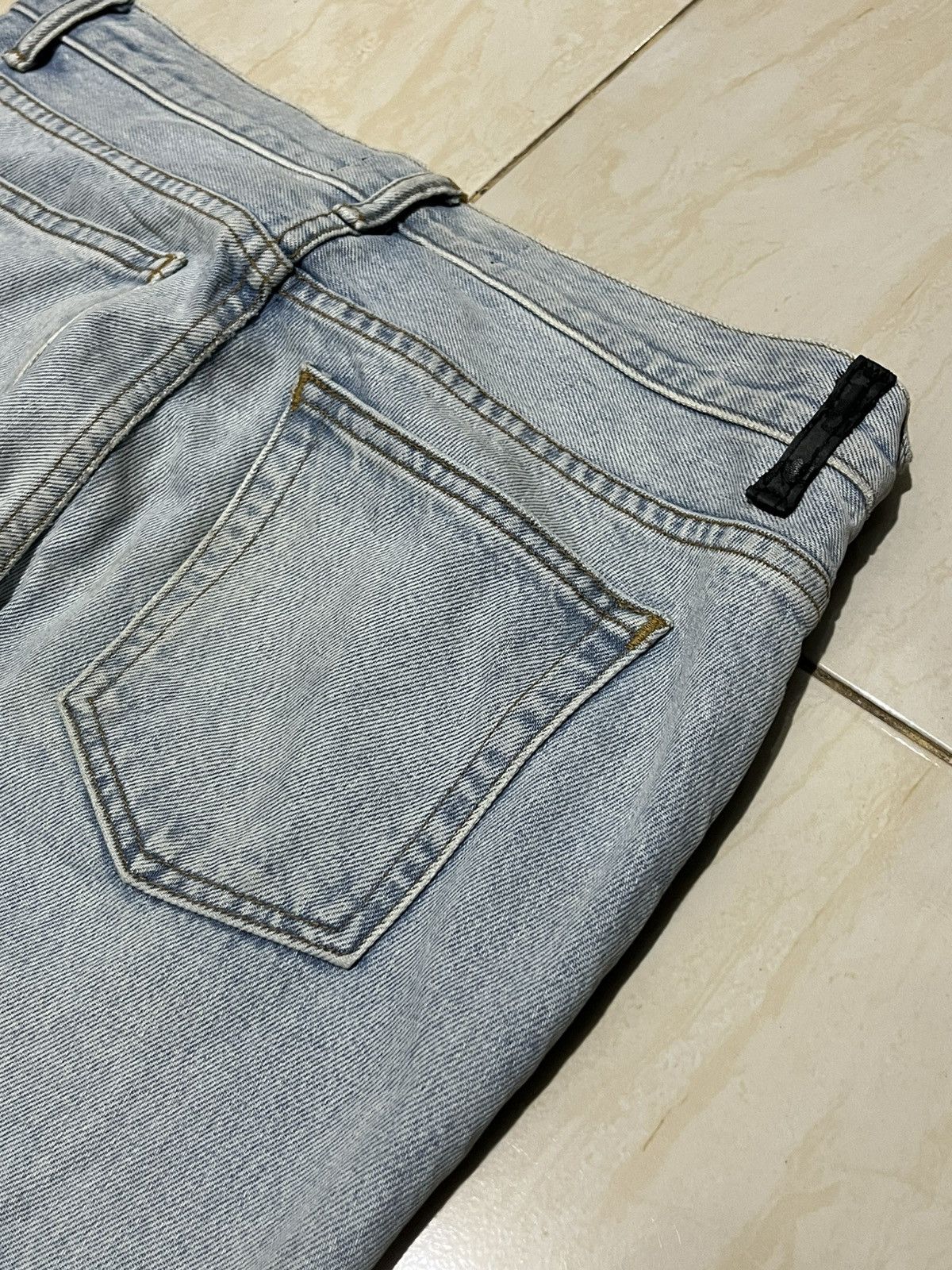 Alexander Wang Alexander wang denim Custom Half Dye Size US 27 - 9 Thumbnail