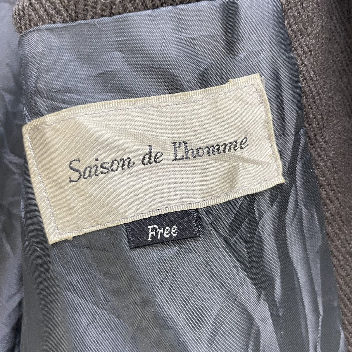 Japanese Brand 💥Vintage Japanese Brand Saison De L Homme Herringbone Size US M / EU 48-50 / 2 - 5 Thumbnail