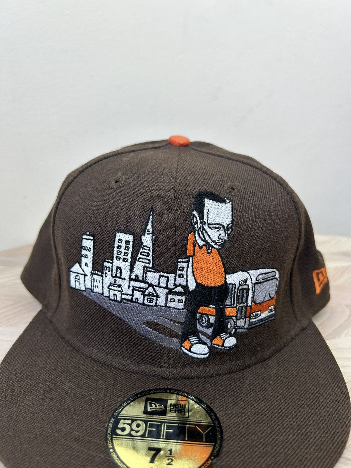 Hat Club × MyFitteds × New Era Rare Sam Flores Upper Playground BART 59fifty New Era Fitted Size ONE SIZE - 3 Thumbnail