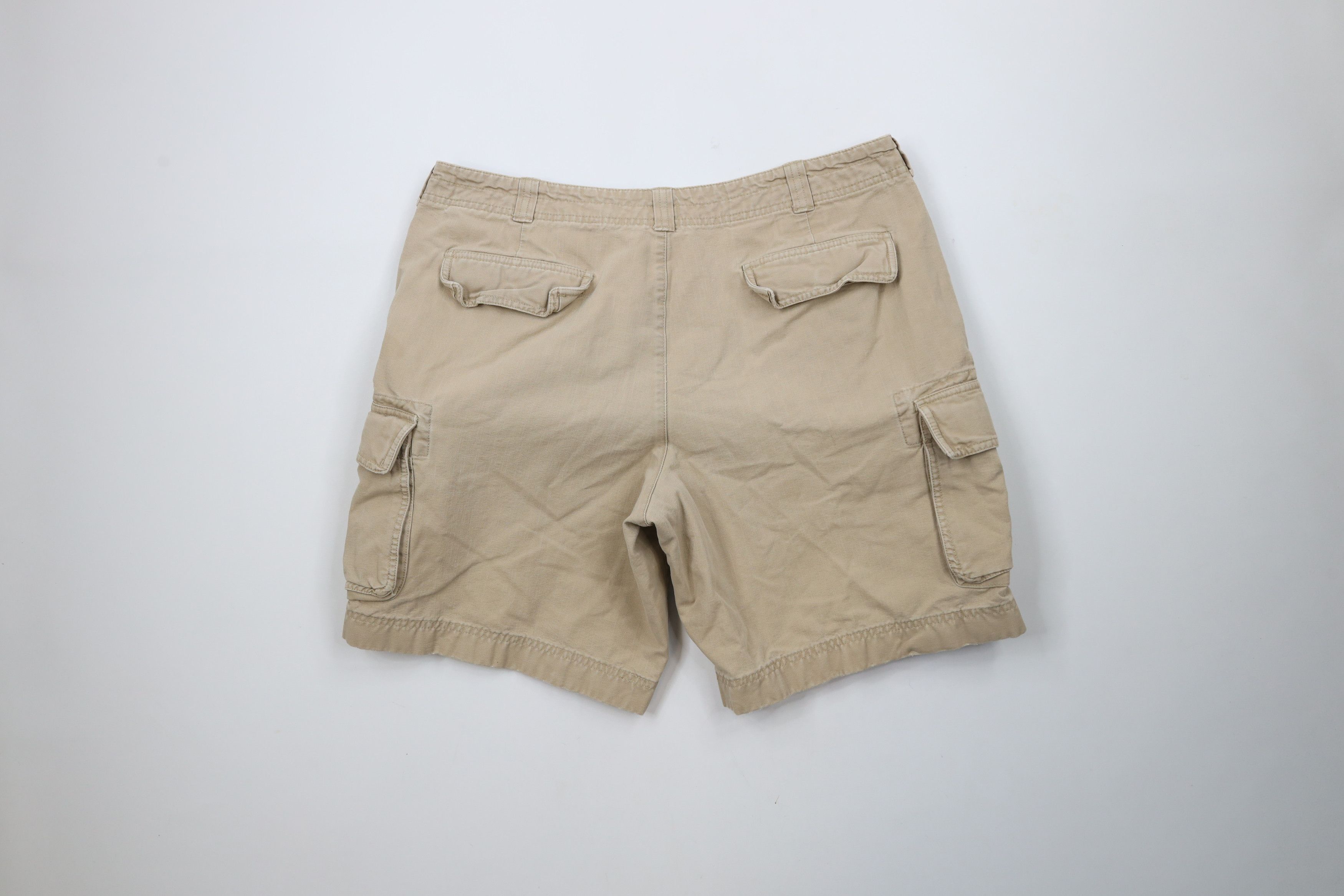 Brooks Brothers × Vintage Vintage Brooks Brothers Heavyweight Shorts Beige Cotton Size US 38 / EU 54 - 11 Thumbnail