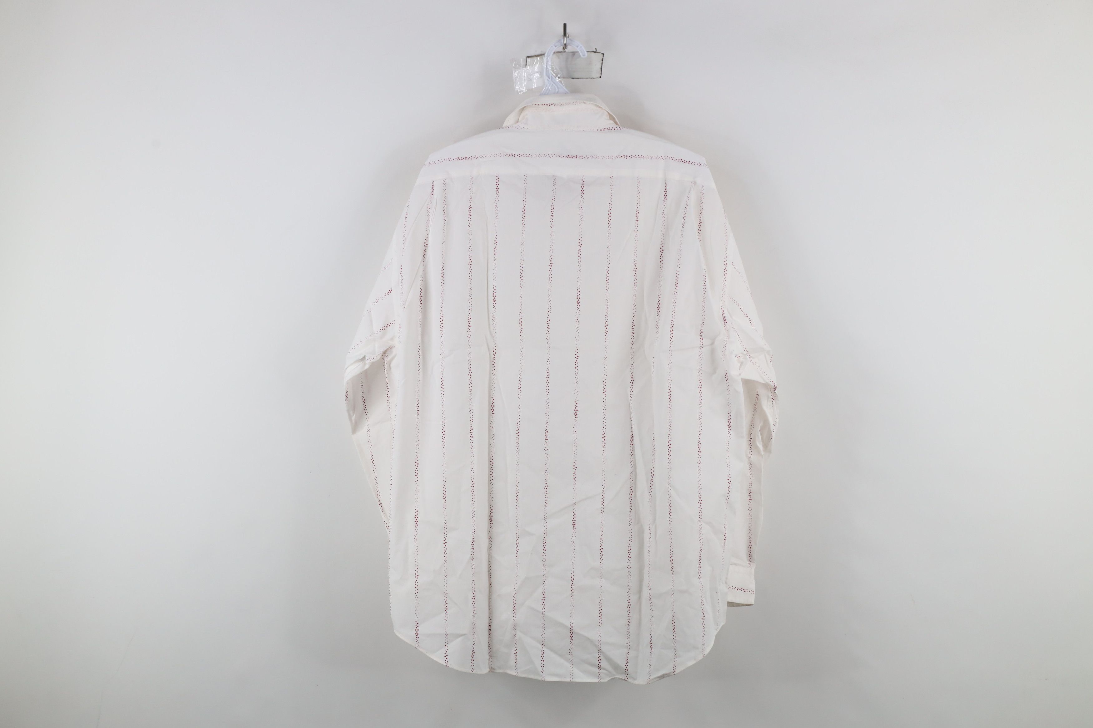 Vintage Vintage 90s Streetwear Polka Dot Collared Button Shirt Size US M / EU 48-50 / 2 - 9 Thumbnail