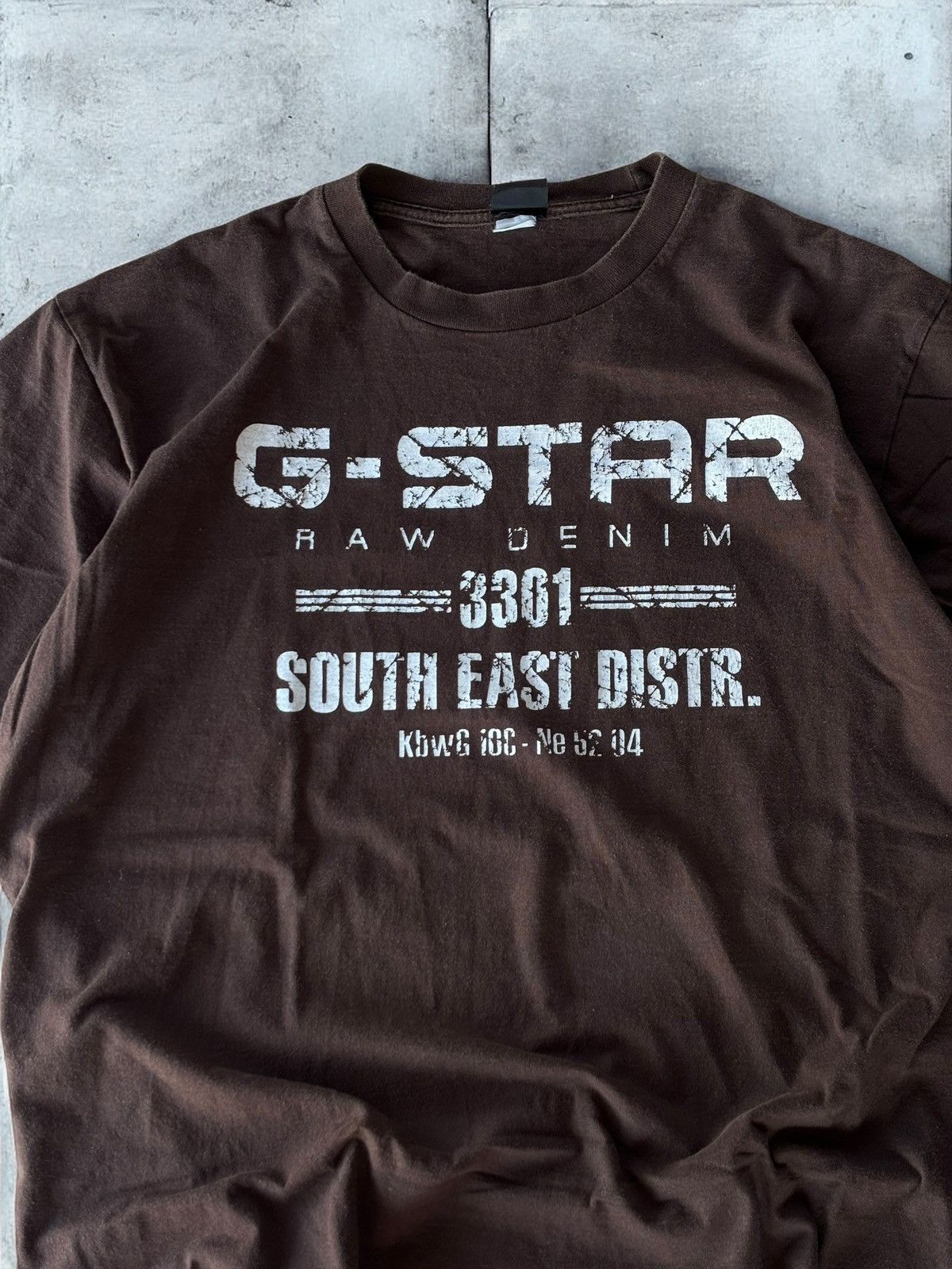 G-Star × Vintage VINTAGE Y2K GSTAR TEE ABSTRACT STREETWEAR CASUAL 90s Size US XL / EU 56 / 4 - 2 Thumbnail