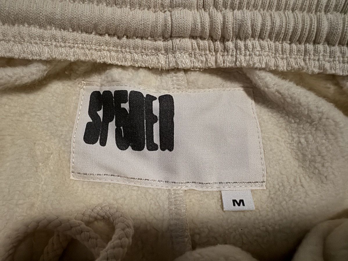 Sp5der Sp5der Beluga Cream Sweatpants Size Medium Size US 32 / EU 48 - 7 Thumbnail