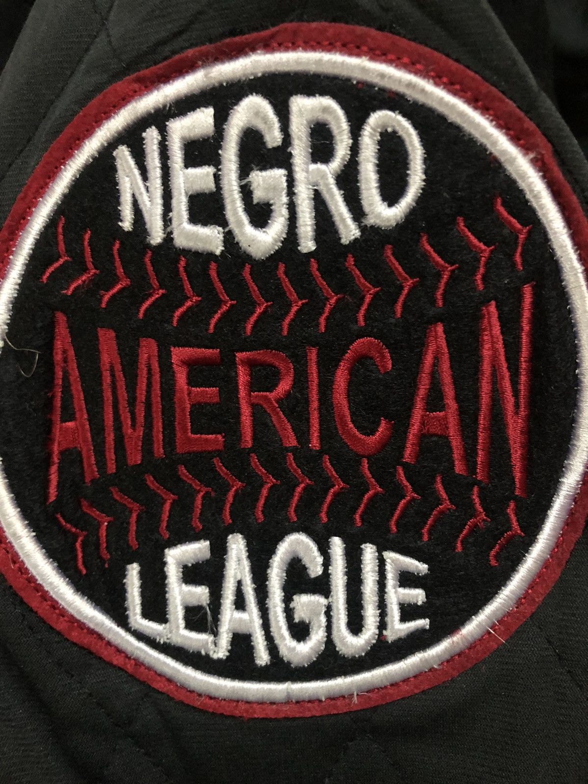 Authentic Negro Leagues American Chicago Giants Baseball League Bomber Jacket Size US S / EU 44-46 / 1 - 4 Thumbnail