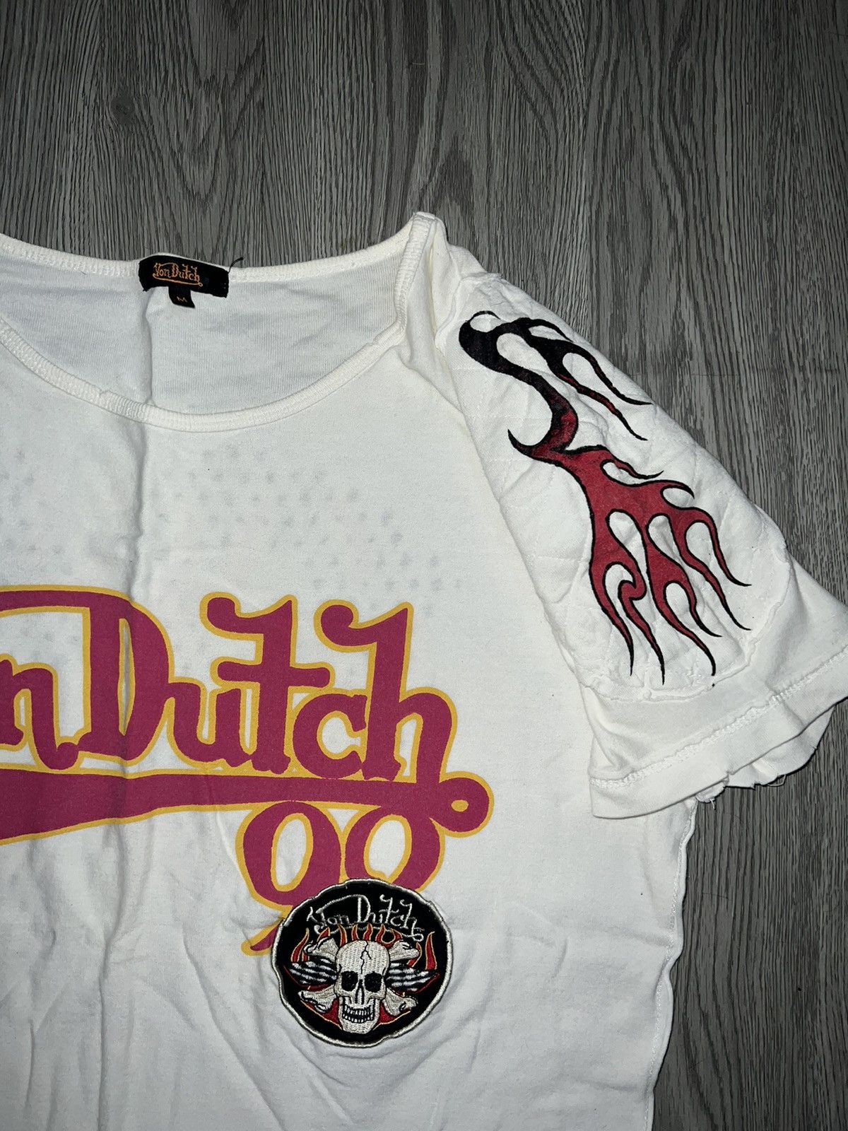 Von Dutch VonDutch flame skull tshirt ☠️ 🔥 Size US M / EU 48-50 / 2 - 5 Thumbnail