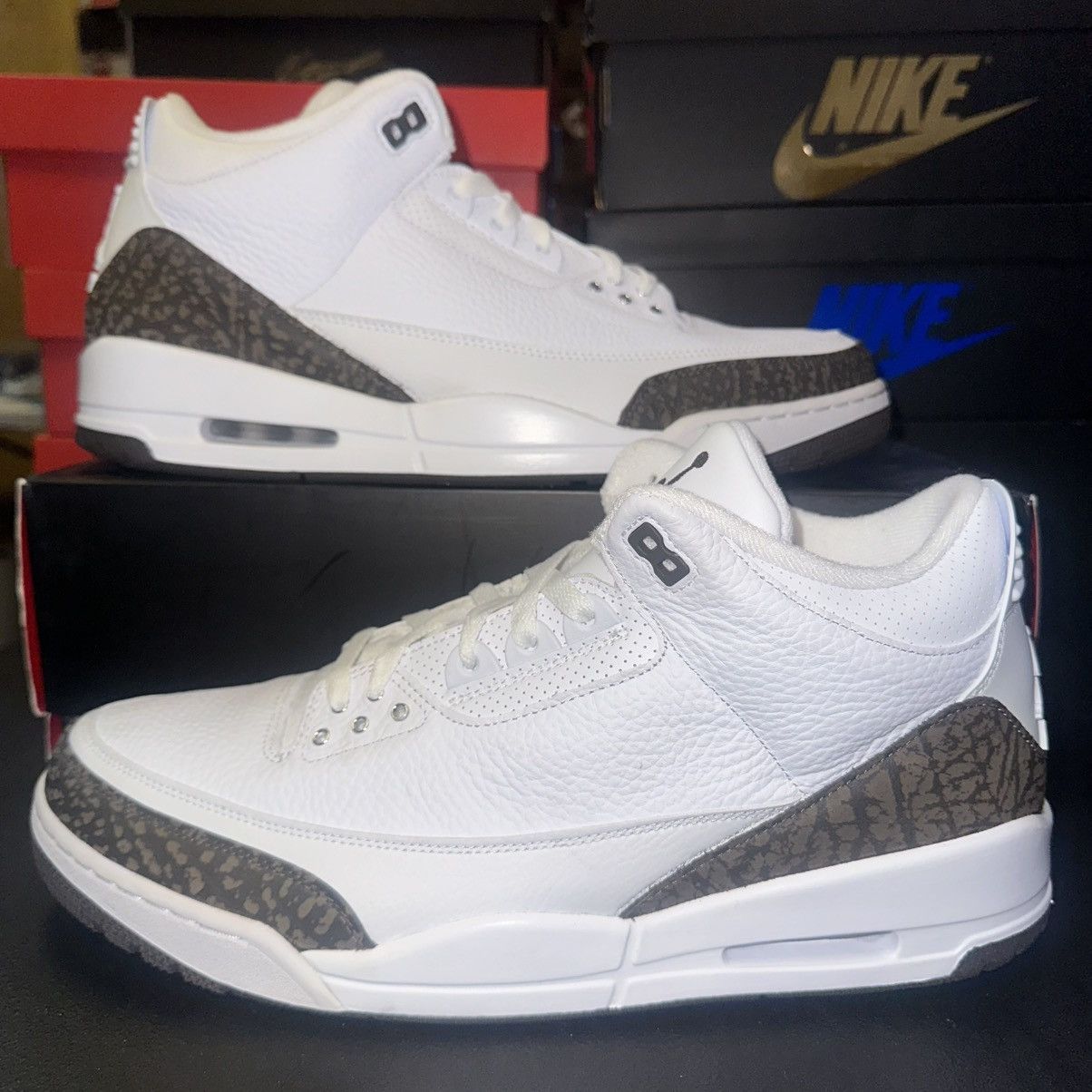 Jordan Brand × Nike Size 14 - Air Jordan 3 Retro 2018 Mocha - 136064-122 Size US 14 / EU 47 - 1 Thumbnail