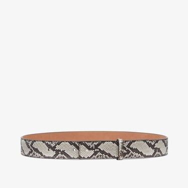 Fendi o1s1wg111224 Size: OS / FF Logo Belt in Beige Size ONE SIZE - 2 Thumbnail