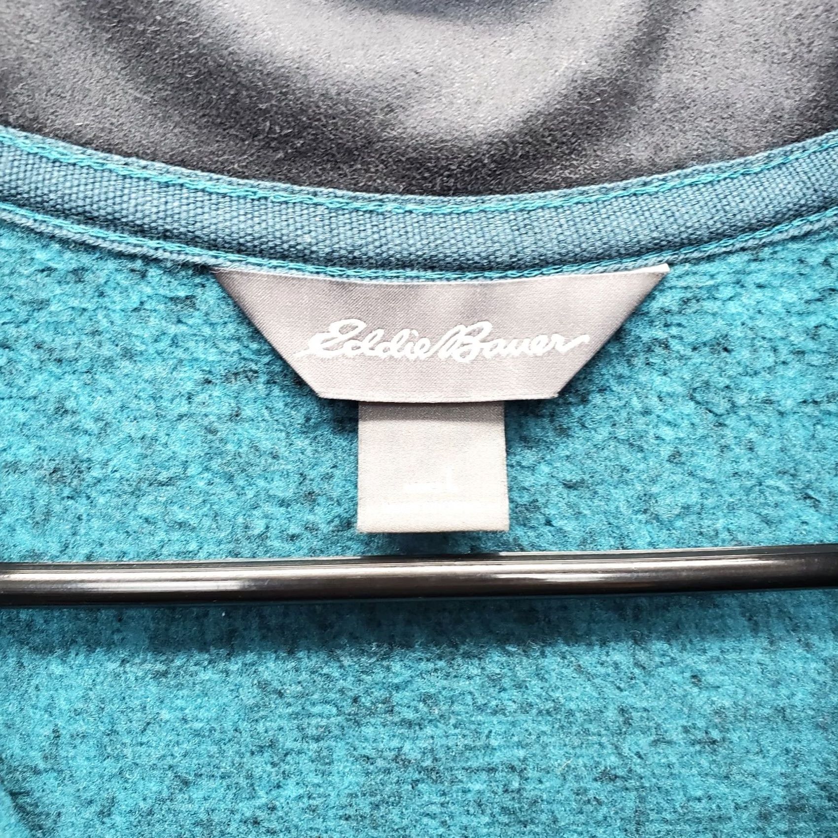 Eddie Bauer Eddie Bauer Better Sweater Mens L Teal Fleece Lined Athletic Mock Neck 1/4 Zip Size US L / EU 52-54 / 3 - 5 Thumbnail