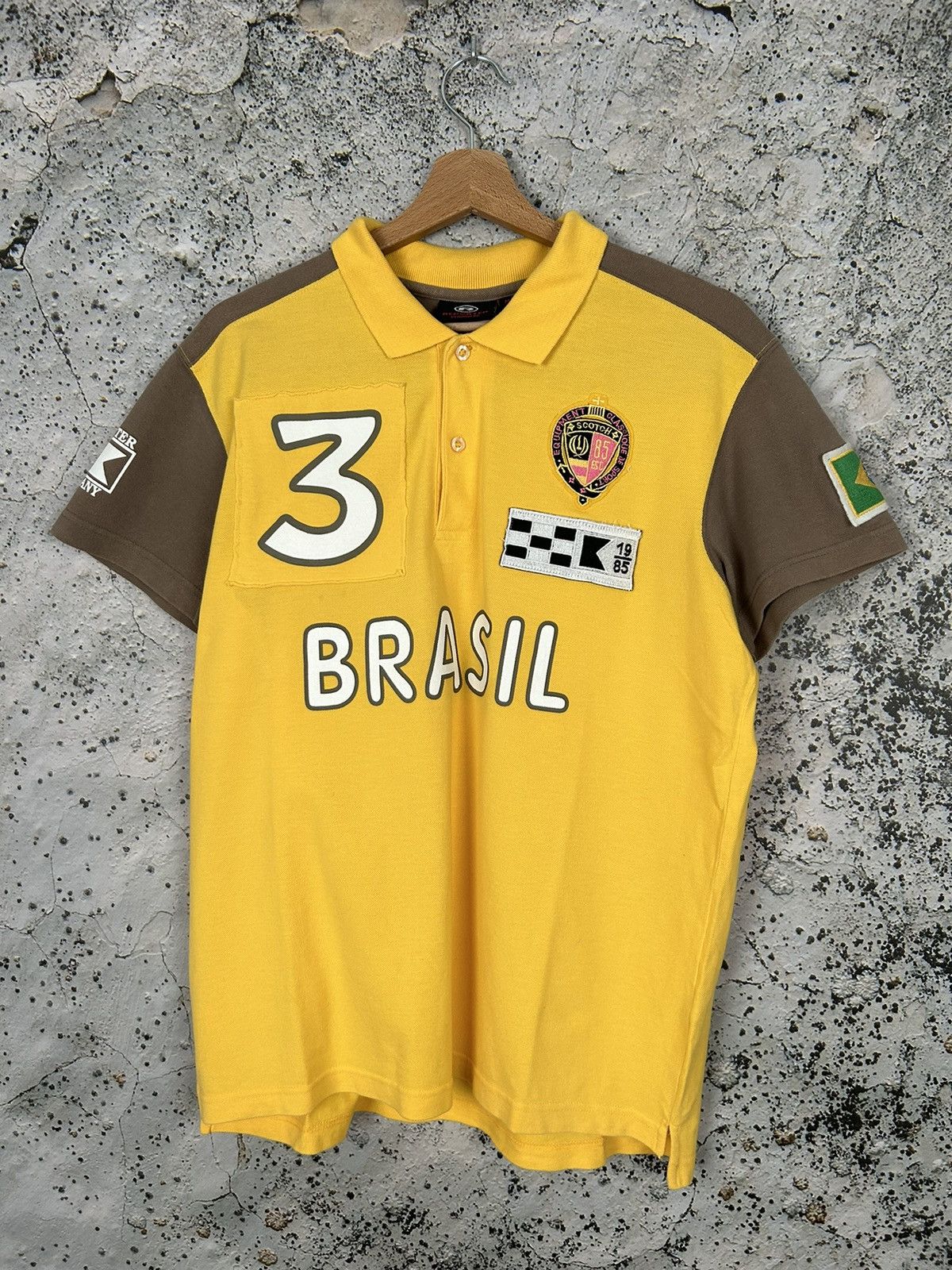 Vintage Vintage Brazil Chief Keef Polo Drill Rap Hype Streetwear Size US M / EU 48-50 / 2 - 1 Thumbnail