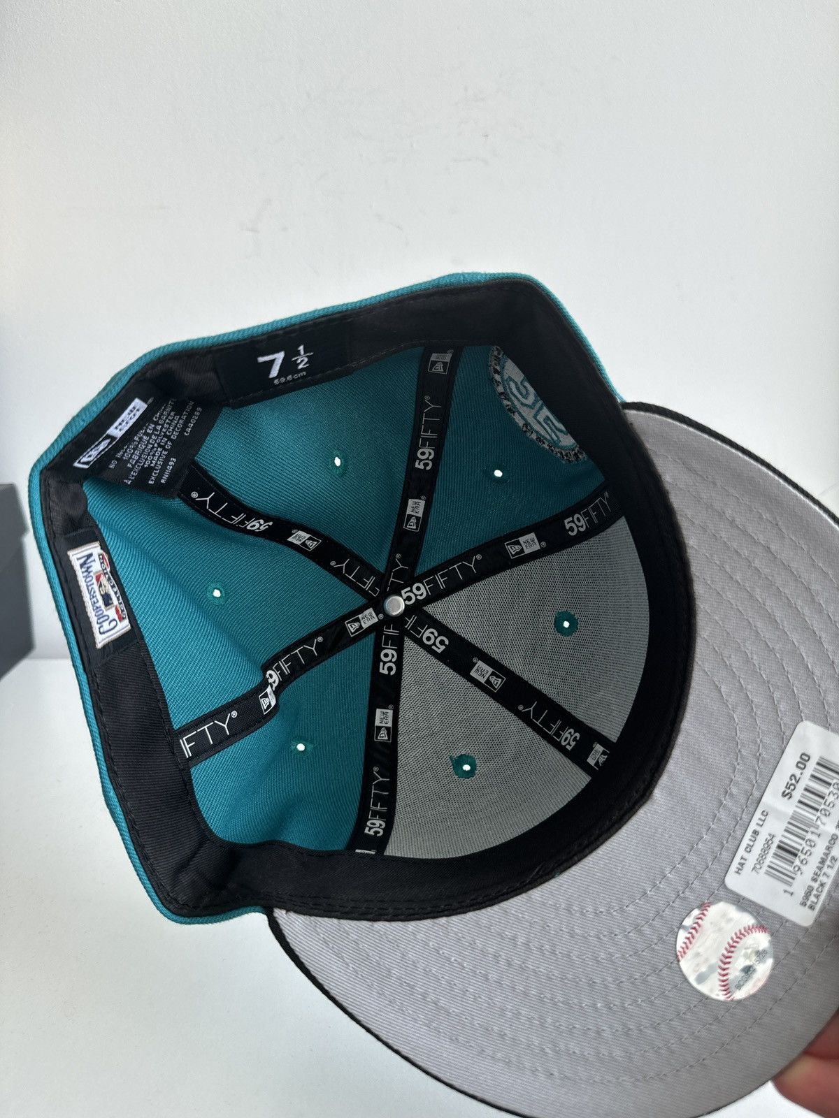 Hat Club × New Era Size 7 1/2 New Era Hatclub Ken Griffey Jr. Seattle Mariners Size ONE SIZE - 3 Thumbnail