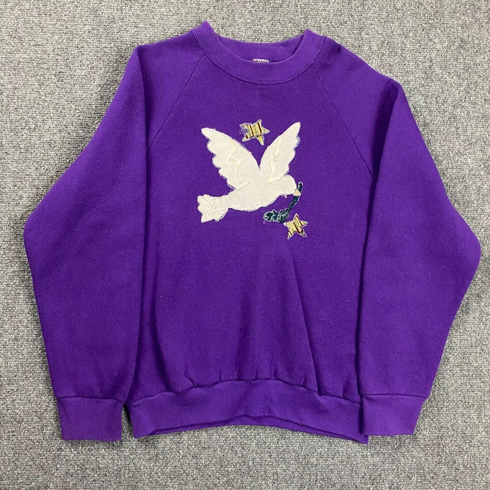 Fruit Of The Loom Vintage Fruit of The Loom Sweatshirt Womens Medium Bird Size M / US 6-8 / IT 42-44 - 1 Thumbnail