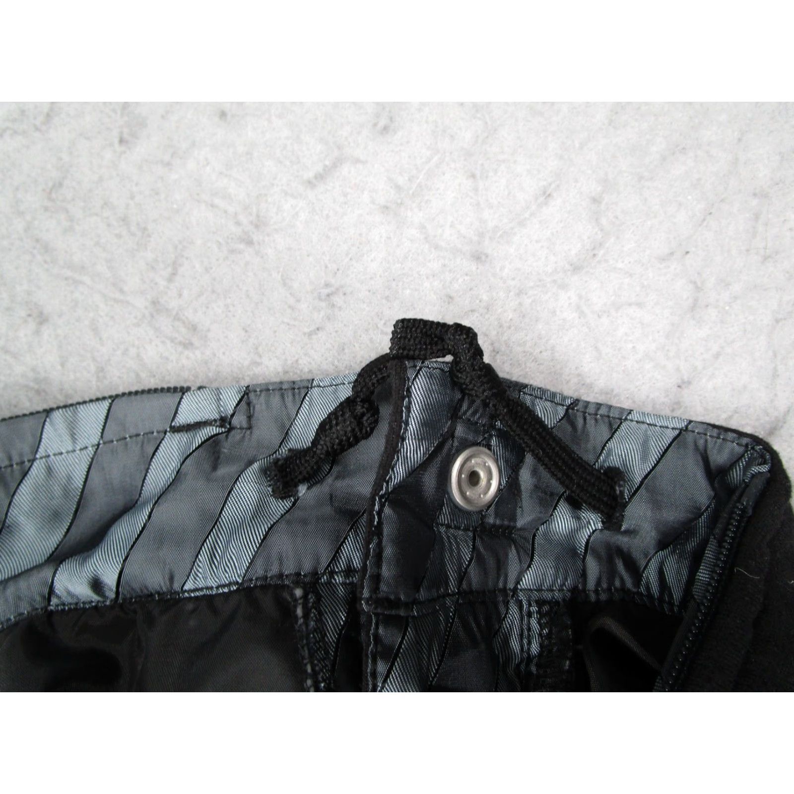 686 686 Pants Mens Large Black Fleece Lined Ski Snowboard Winter Insulated Pockets Zip Size US 33 - 5 Thumbnail