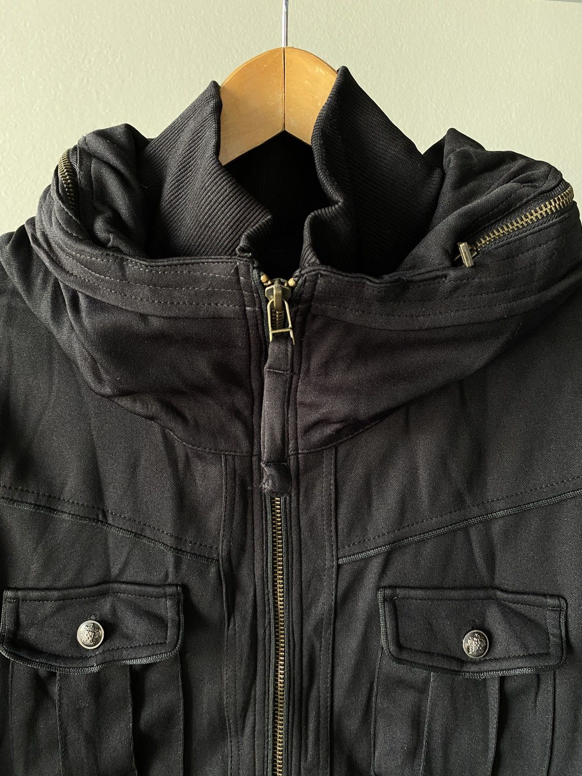 Other Crazy Devil Black Punk Zip Hoodie Jacket with Front Pockets. Size US S / EU 44-46 / 1 - 25 Thumbnail