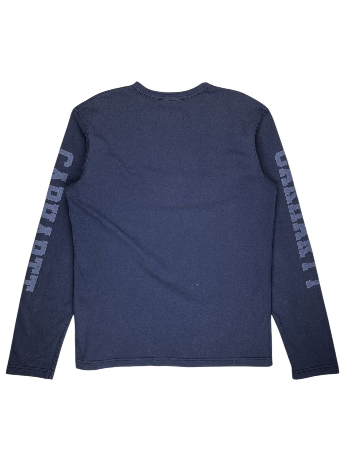 Carhartt × Junya Watanabe SS18 Junya Watanabe Carhartt Patch Logo Longsleeve Tshirt Size US S / EU 44-46 / 1 - 2 Thumbnail