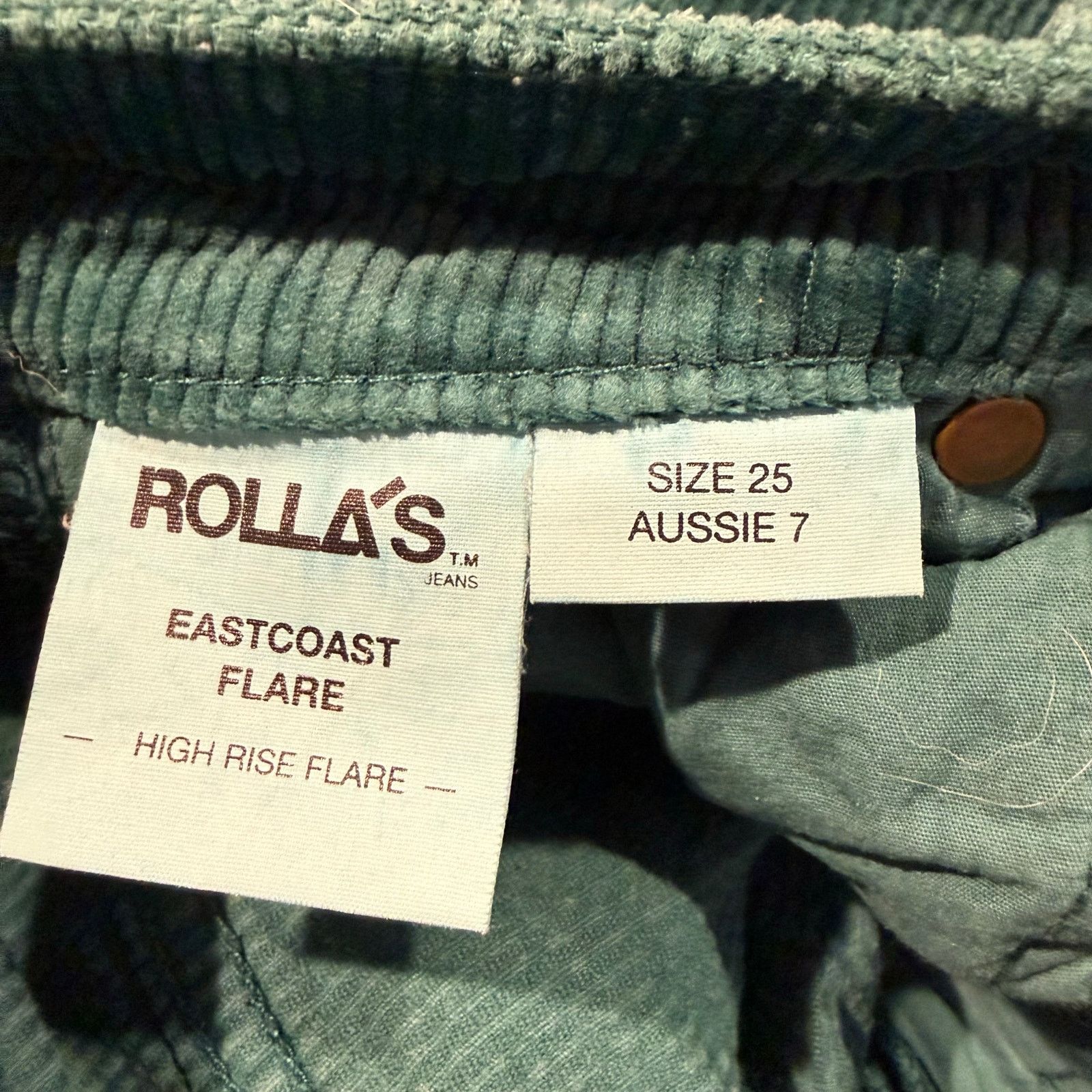 Rolla's Rolla’s Women’s Eastcoast Flare Corduroy Pants Size 25 Size 25" / US 0 / IT 36 - 5 Thumbnail