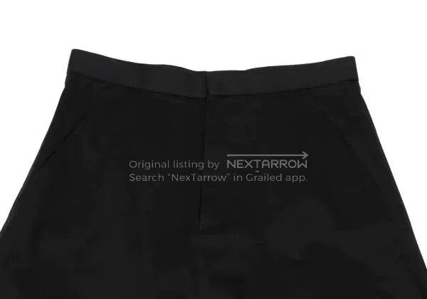 Comme des Garcons Comme Des Garcons size M Black retro design half skirt Size 23" - 4 Thumbnail
