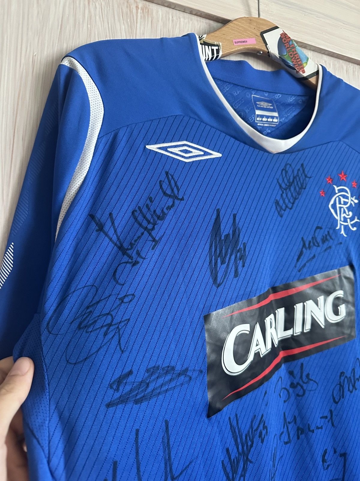 Umbro Umbro Scotland Rangers 2008/2009 team signatures Size US L / EU 52-54 / 3 - 3 Thumbnail