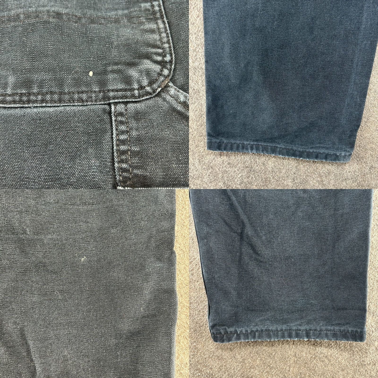 Carhartt Carhartt Pants Mens 40x32 Black Carpenter Original Fit Distressed Faded 5-Pocket USA Slimming Stretch Workwear Casual/Regular Mens Size US 40 / EU 56 - 10 Thumbnail
