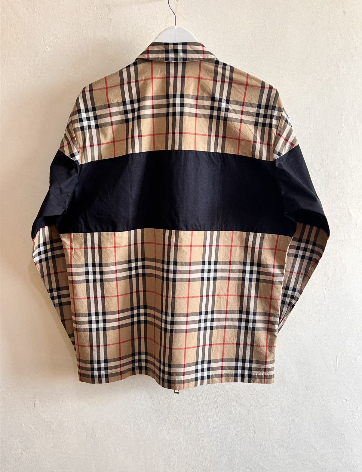 Burberry BURBERRY COLOR BLOCK PLAID ZIP JACKET Size US L / EU 52-54 / 3 - 3 Thumbnail