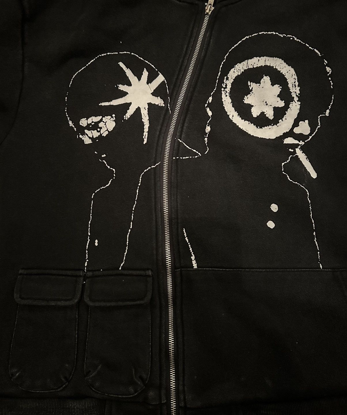 Ranger Cartel Ranger Cartel Her 2 black zip up hoodie Size US L / EU 52-54 / 3 - 3 Thumbnail