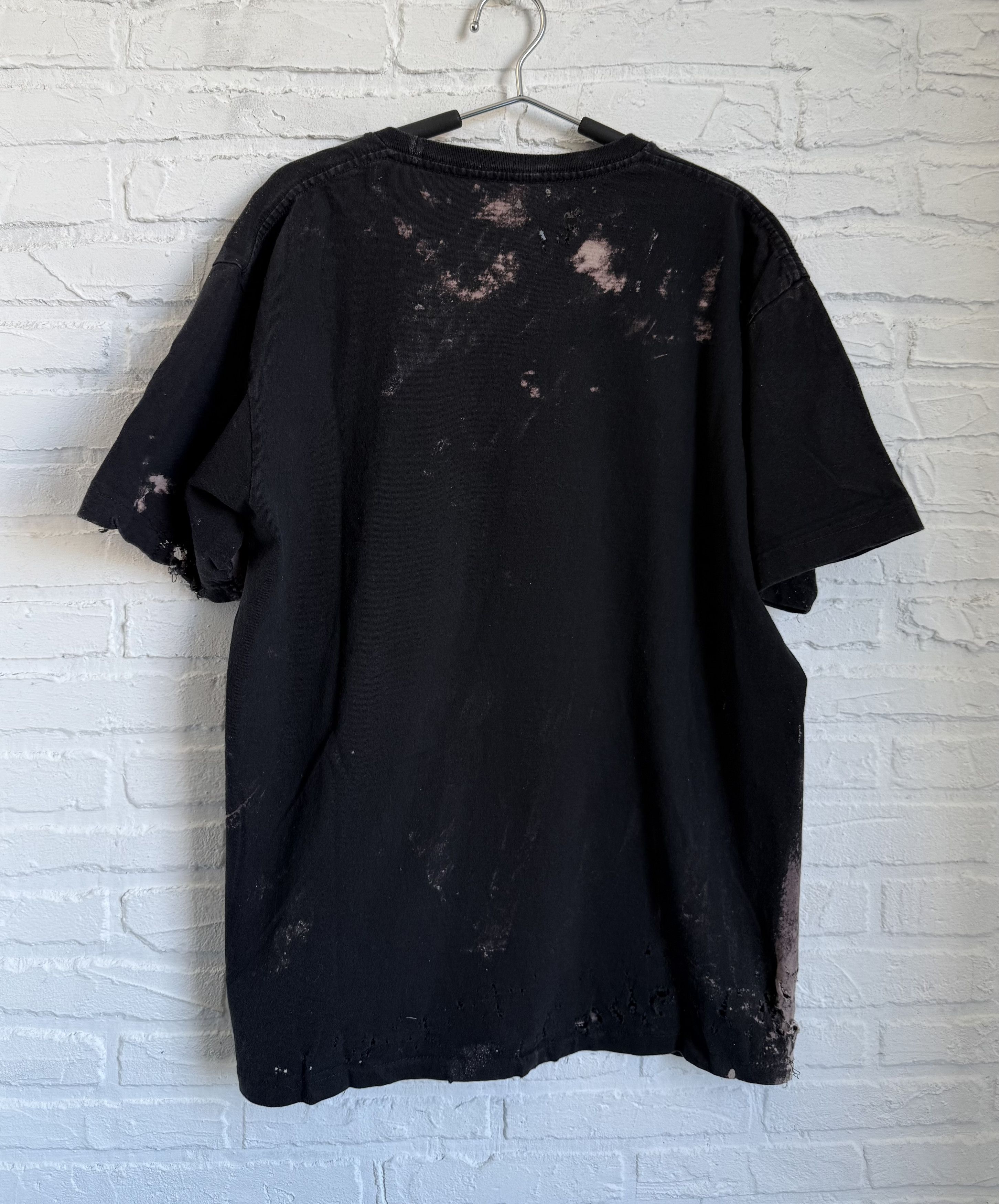 Band Tees Vintage Distressed Metallica damaged justice tour t-shirt Size US XL / EU 56 / 4 - 9 Thumbnail