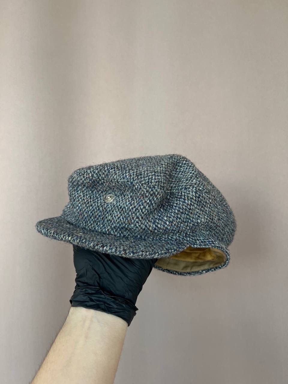 Harris Tweed Harris Tweed Vintage Wool Flat Hat Size Small Size 32 - 1 Thumbnail
