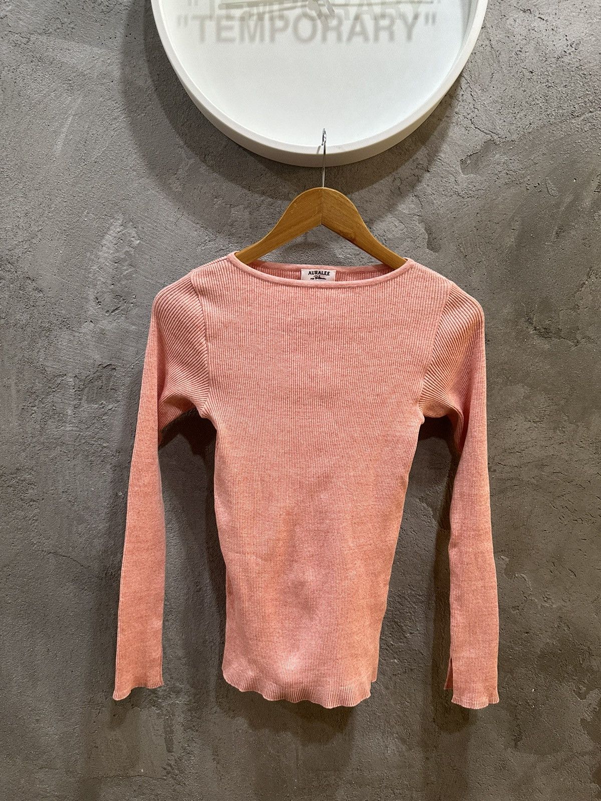 Auralee SS22 Auralee x Ron Herman Giza Boat Neck Pullover Size US M / EU 48-50 / 2 - 3 Thumbnail