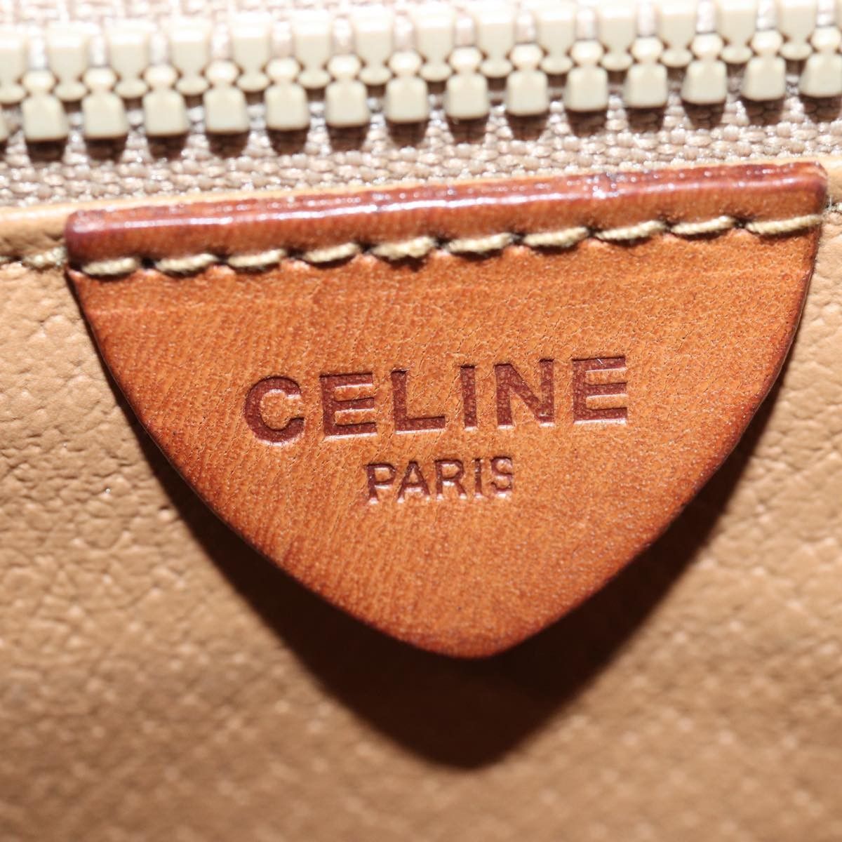 Celine Celine Vintage Macadam Circle Logo Shoulder Bag Canvas and Leather Size ONE SIZE - 1 Thumbnail