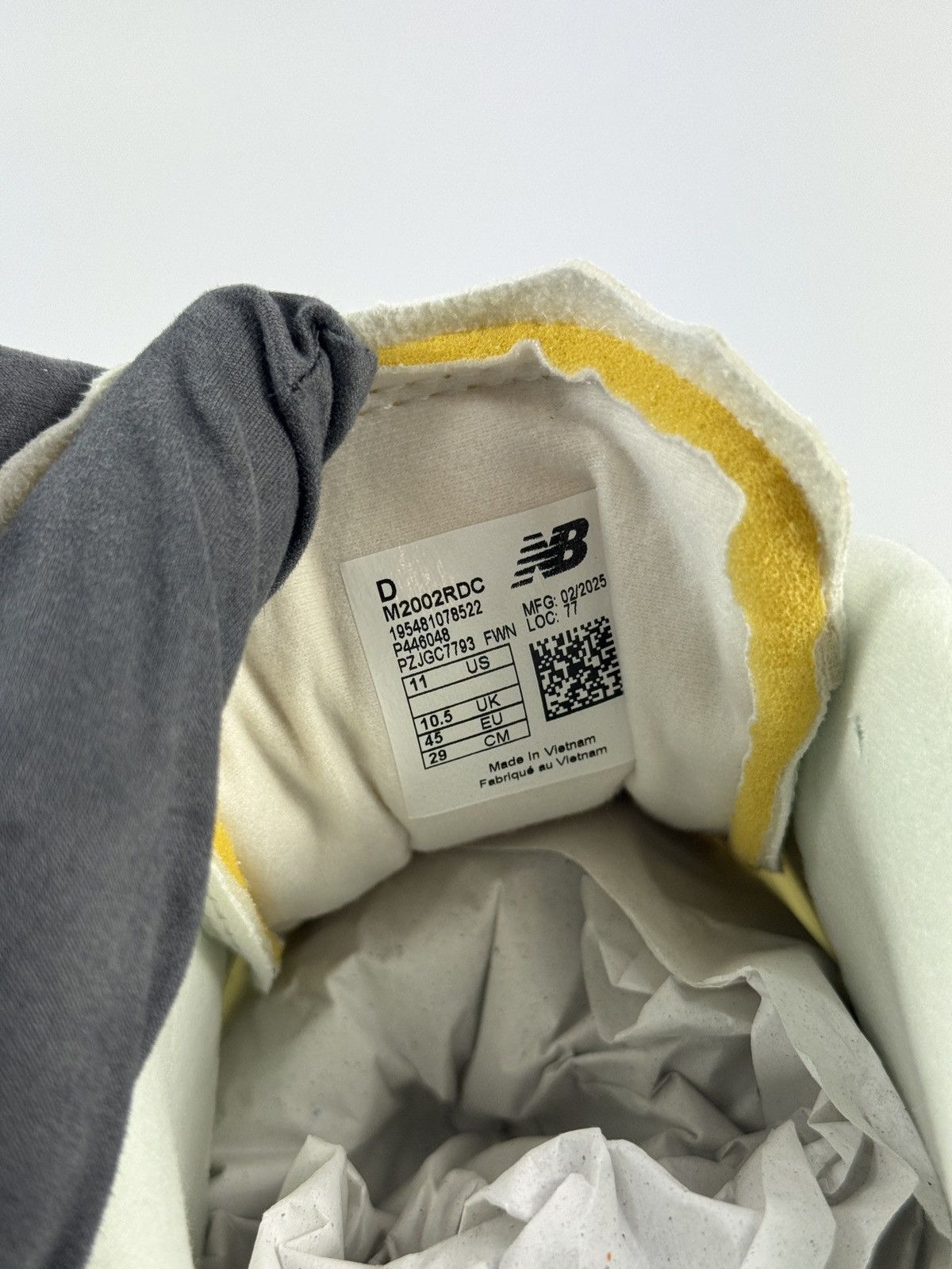 New Balance NEW BALANCE 2002R PROTECTION PACK SEA SALT SNEAKERS Size US 11 / EU 44 - 10 Thumbnail