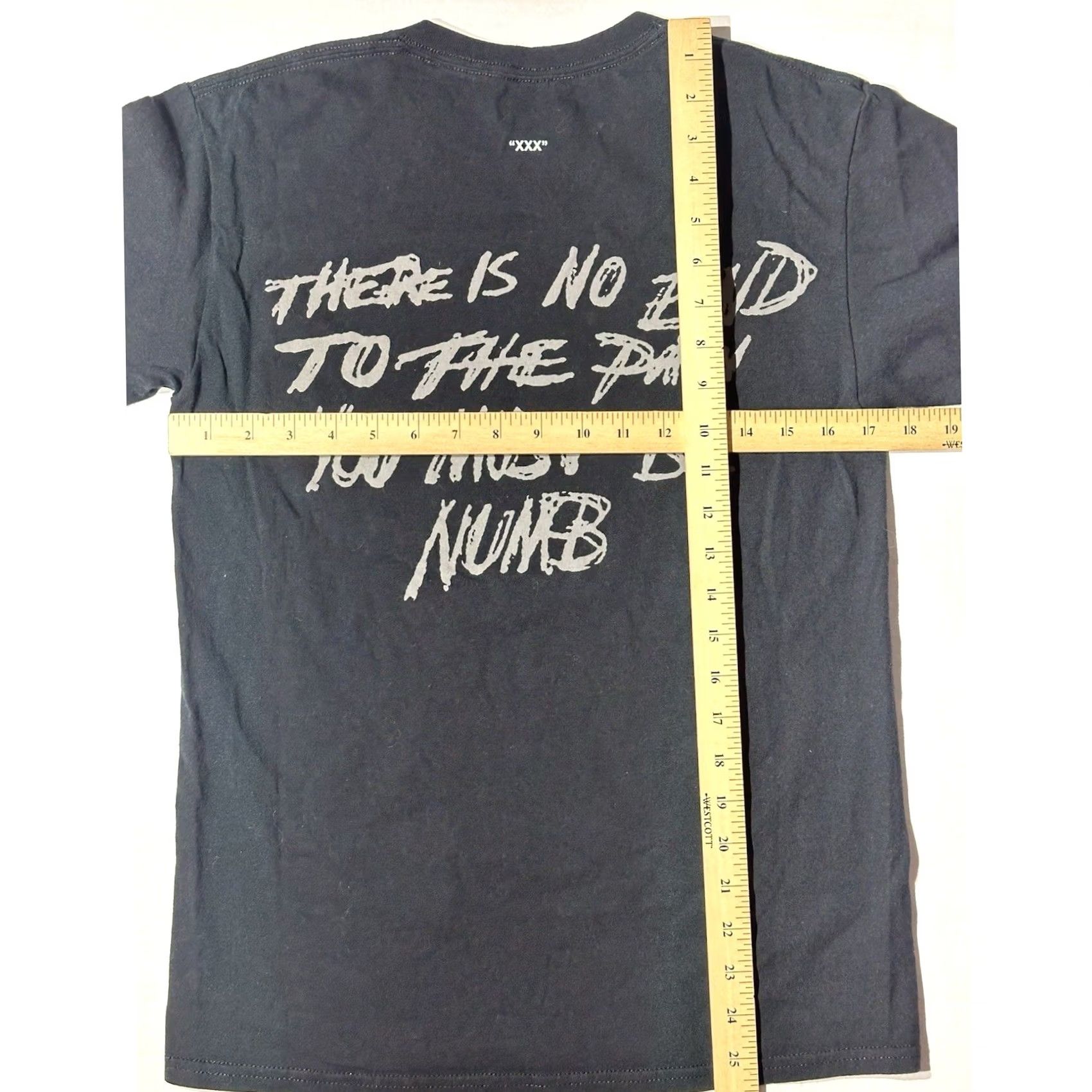 Doublet Xxxtentacion T Shirt Adult Small Black Double Aided Graphic Size US S / EU 44-46 / 1 - 4 Thumbnail