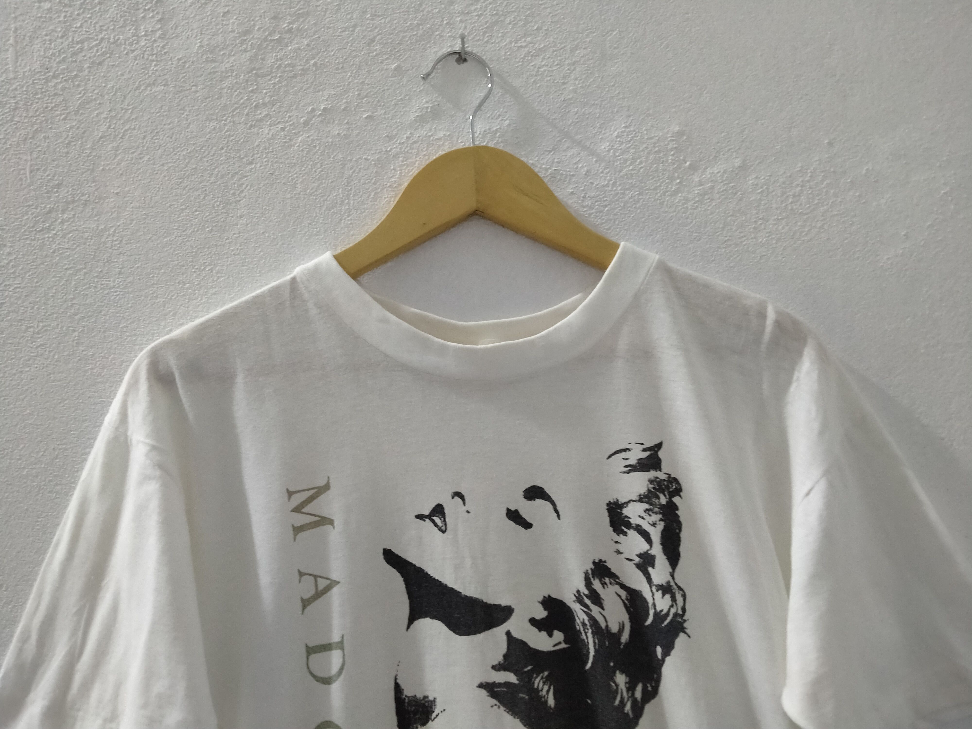MADONA TRUE VINTAGE 80s PROMO MADONA BAND TEES