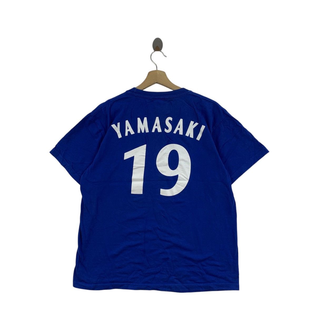 Vintage YOKOHAMA DENA BAYSTARS Yamasaki 2019 Series Tee Shirt Top Size US L / EU 52-54 / 3 - 5 Thumbnail