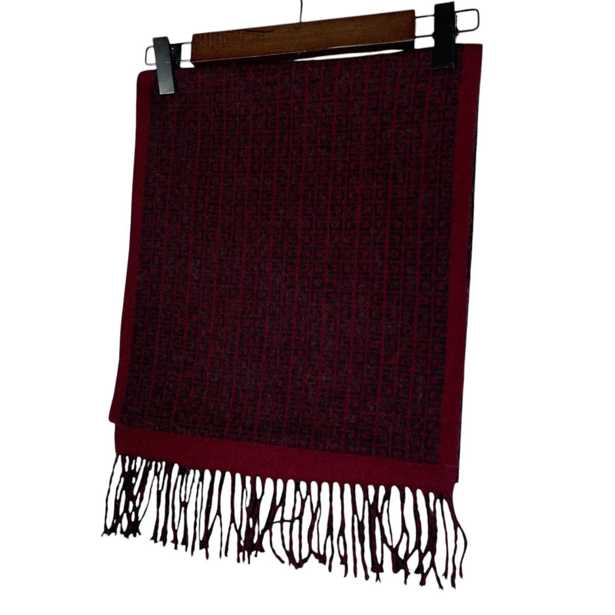 Givenchy × Vintage Vintage Givenchy Japan Cashmere Scarf Muffler Size ONE SIZE - 10 Thumbnail
