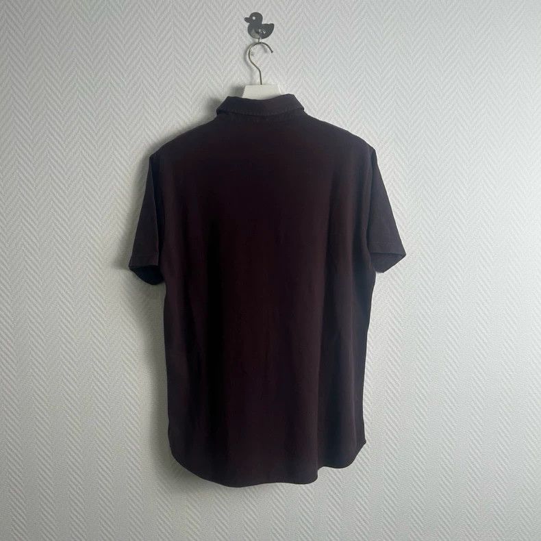 Loro Piana LORO PIANA Brown POLO shirt, short sleeves Size US XL / EU 56 / 4 - 3 Thumbnail