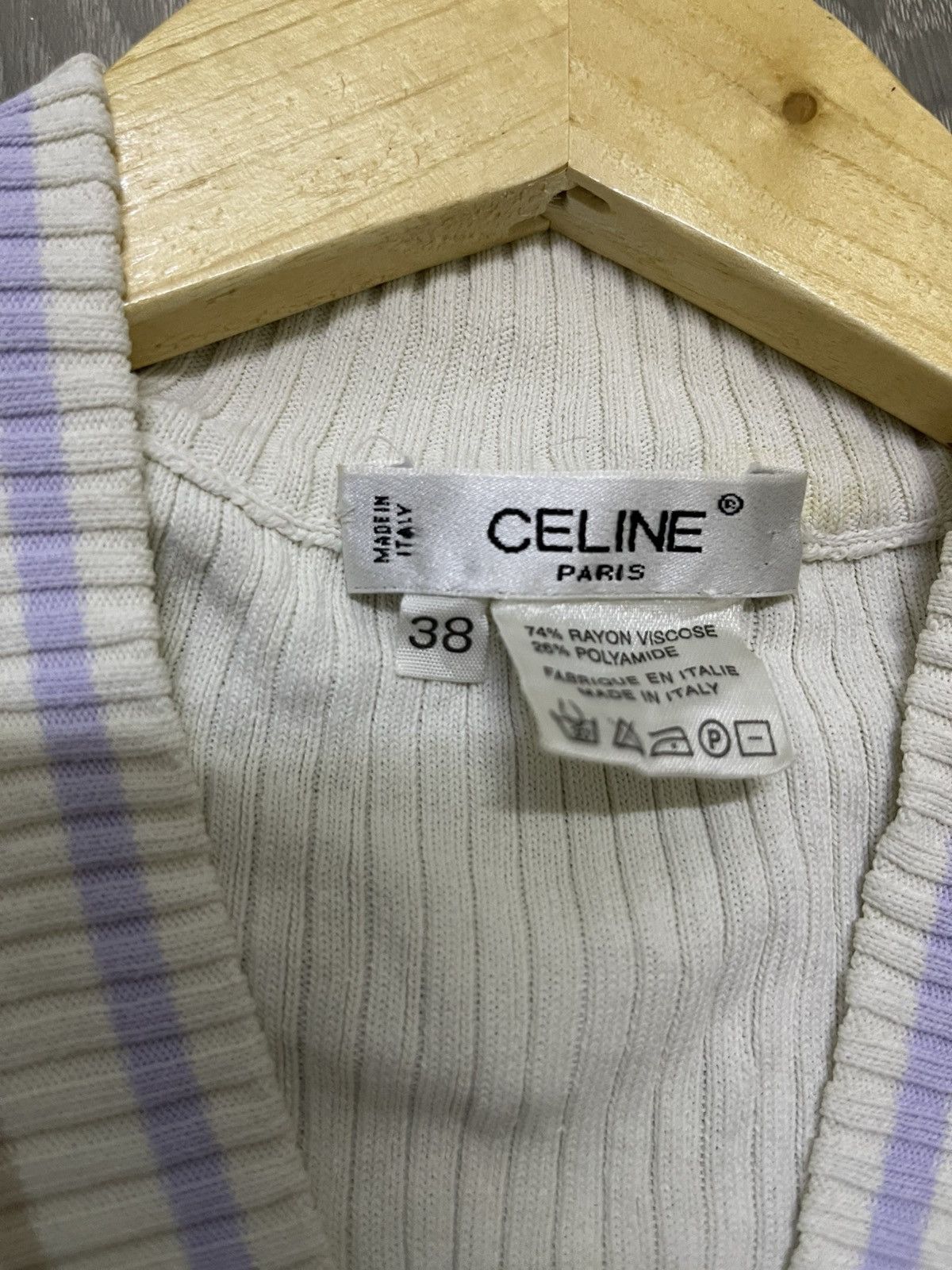 Celine Celine Cardigan Sweater Size M / US 6-8 / IT 42-44 - 21 Thumbnail