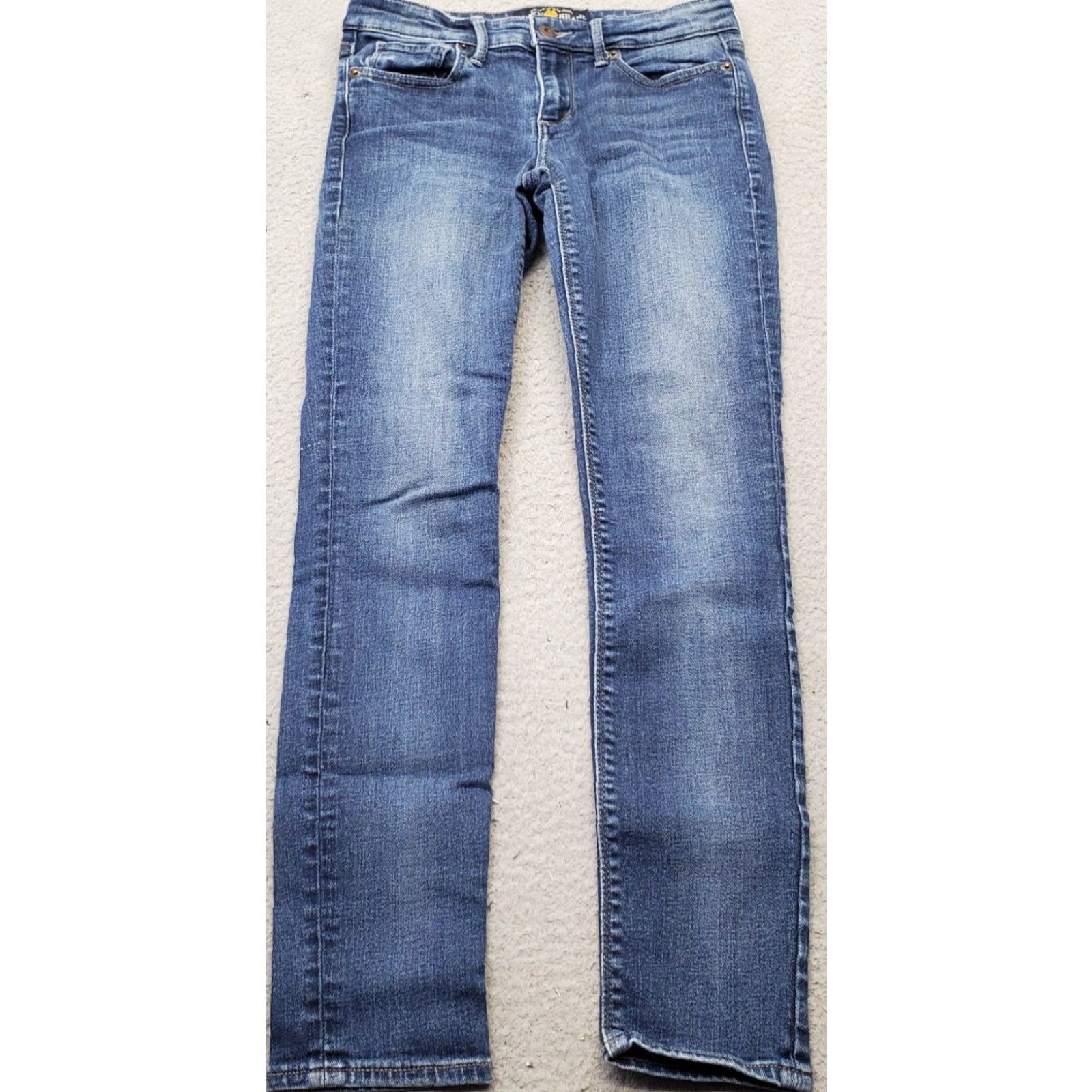 Lucky Brand Lucky Brand Jeans Women 2/26 Blue Denim Slim Fit Streetwear Grunge 5-Pocket Design Inseam 26.5" W28 Size 26" / US 2 / IT 38 - 2 Thumbnail