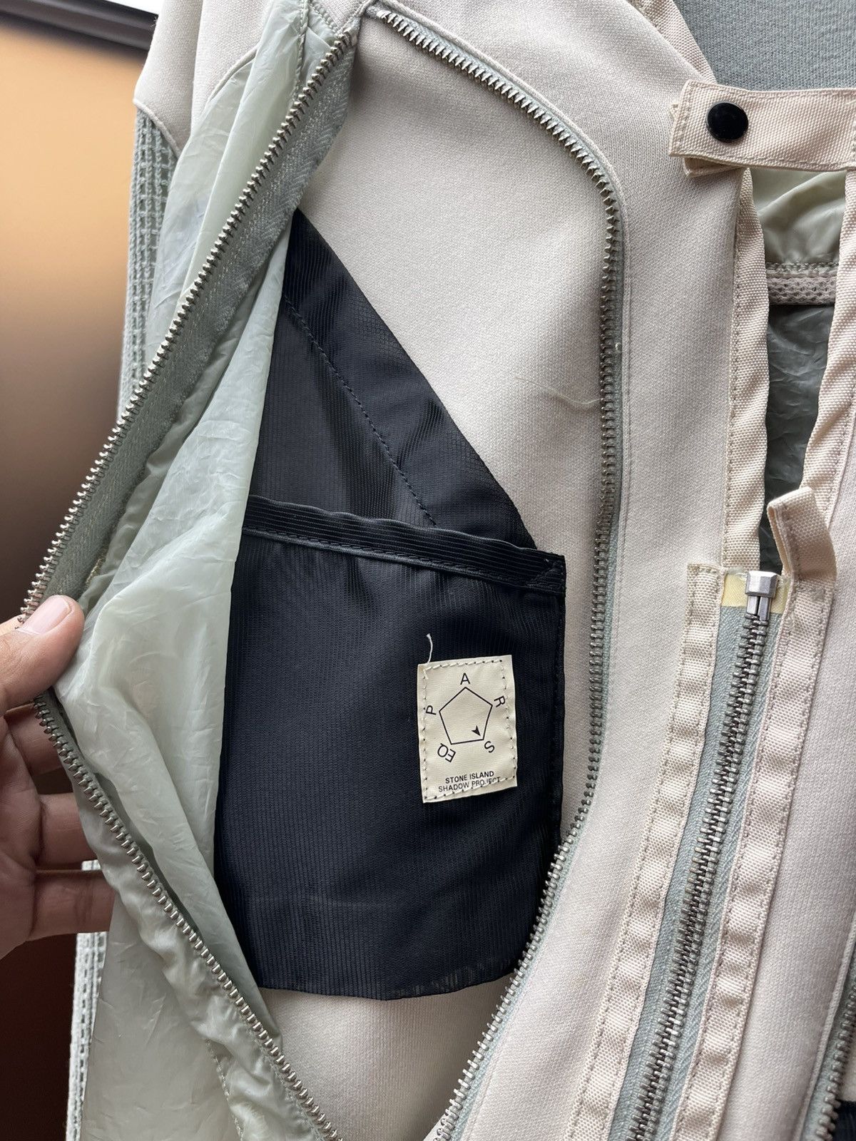 Stone Island Stone island shadow project rare badge jacket Size US M / EU 48-50 / 2 - 4 Thumbnail