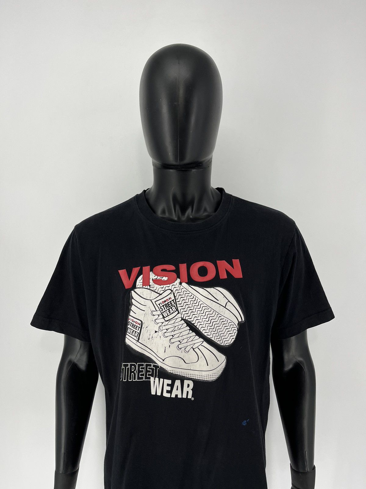 Vintage × Vision Streetwear Vintage Y2K Vision Streer Wear Skateboard T Shirt Size US XL / EU 56 / 4 - 1 Thumbnail