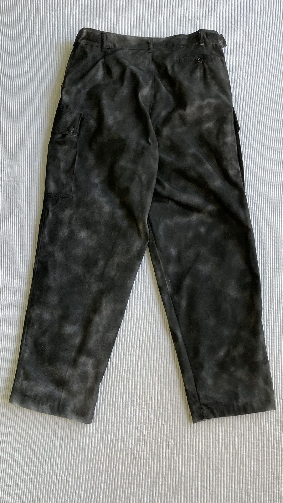 Handmade Painted Black Camo Pants Size US 34 / EU 50 - 10 Thumbnail